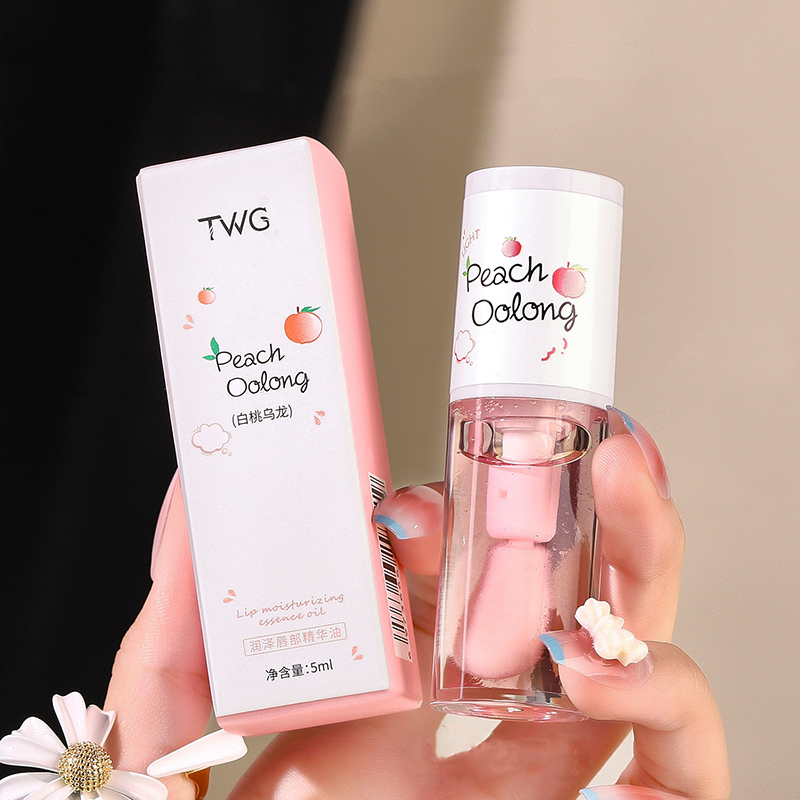 Make Up Korean Beauty Cosmetics Lip Ink Gloss Labial Lips Moisturizer Jelly Lipstick Bright Oil Moisturizing Balm Big Lip Brush — image 8