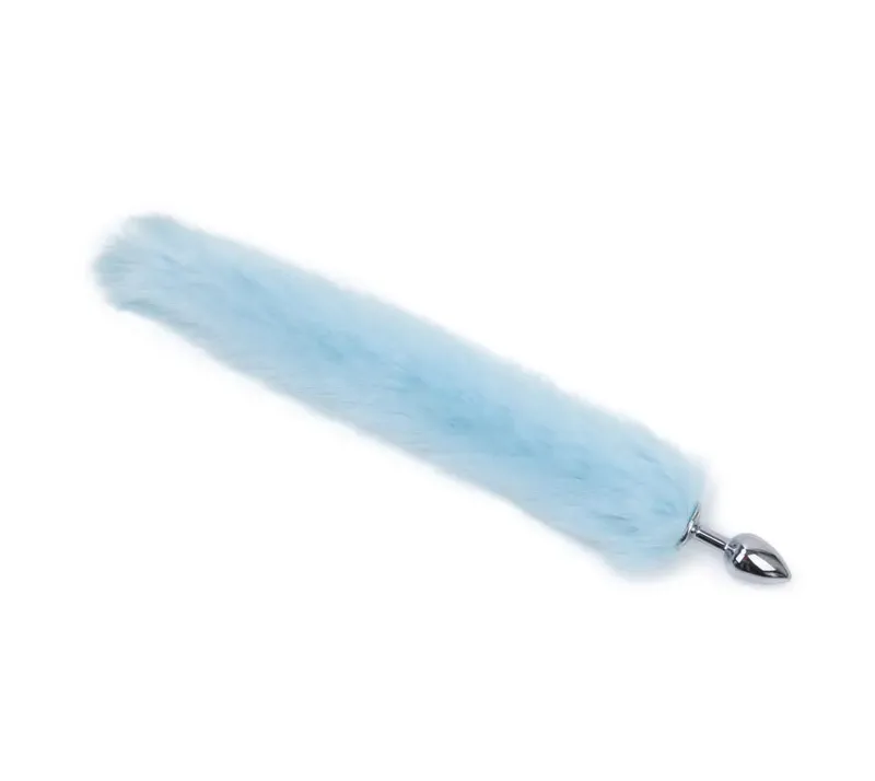 Anal Plug Black Wolf Fox Tail Adult Games Stainless Steel Anal Bead Butt Plug Stimulator Sex Flirting Toys For Women Gay 18+ — image 12