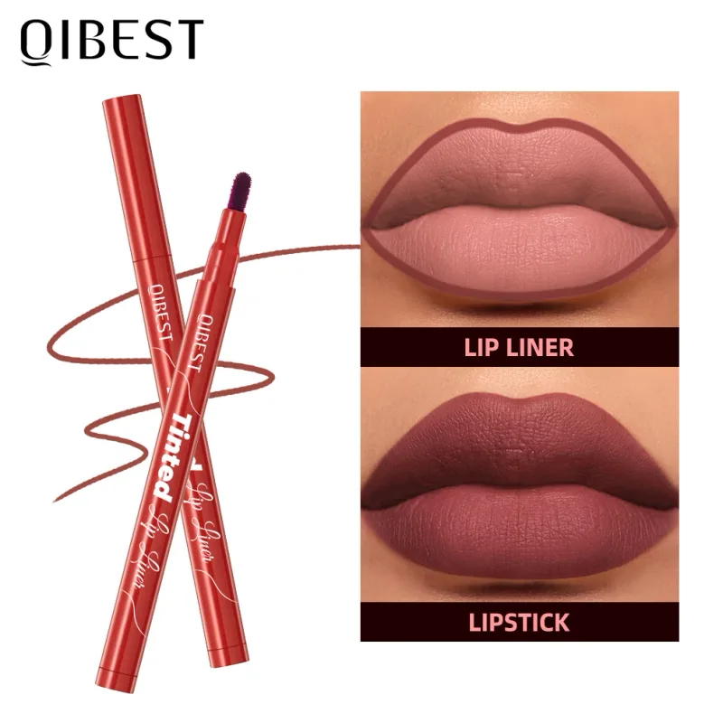 5 Colors Lipstick Lipliner Nude Matte Lip Liner Pen Non-Drying Waterproof Plumping Outline The Lips Contour Makeup Beauty
