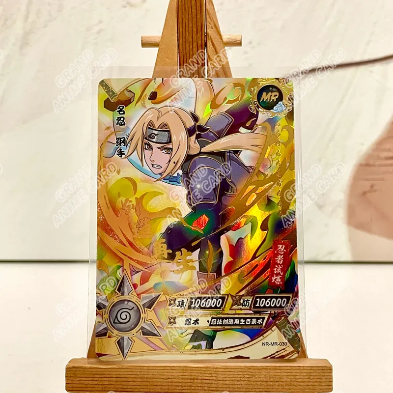 Kayou Genuine Anime Naruto Card MR Full Series No.001-037 Gaara Naruto Uzumaki Kimimaro Jiraiya Tsunade Collection Card Toy Gift — image 36
