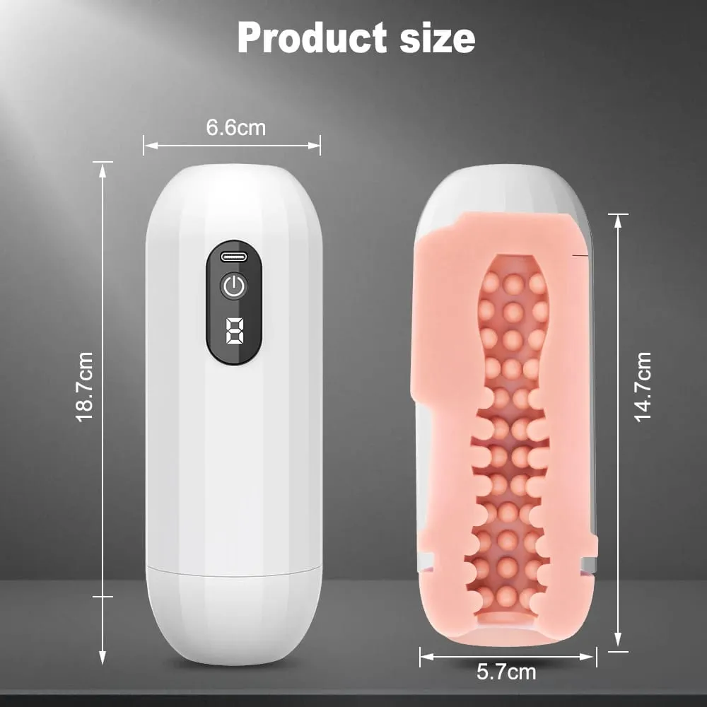 Automatic Male Masturbation Airplane Cup Vaginal Oral Penis Extension Ejaculation Exercise Adult Masturbation Sex Machine Toys — image 3