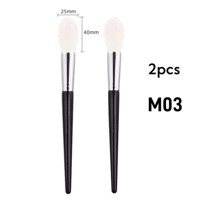 Highlighter Brush Makeup Natural Goat Hair Make Up Brushes Beauty Tools