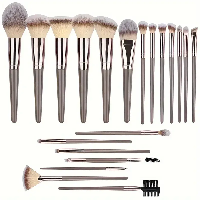 3-20PCS Makeup Brushes Set Eyeshadow Fluffy Foundation Concealer Blush Highlighter Storage Box Female Cosmetics Beauty Tools — image 15