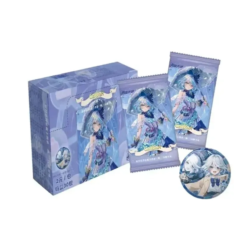 Game Genshin impact Card Anime TCG Collection Pack Booster Box Rare SSR Anime Collectible Card Family Table Game Card Toy — image 22
