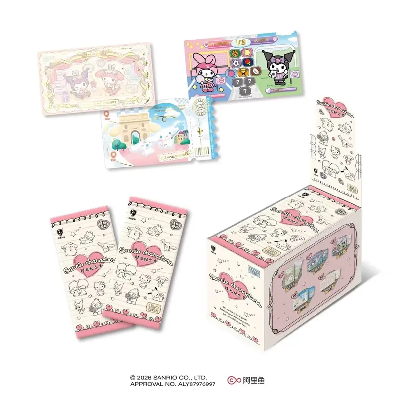 New KABAO Original Sanrio Kuromi Hello Kitty My Melody Shining Collectible Card Game Trading Card Toys For Birthday Gift — image 5