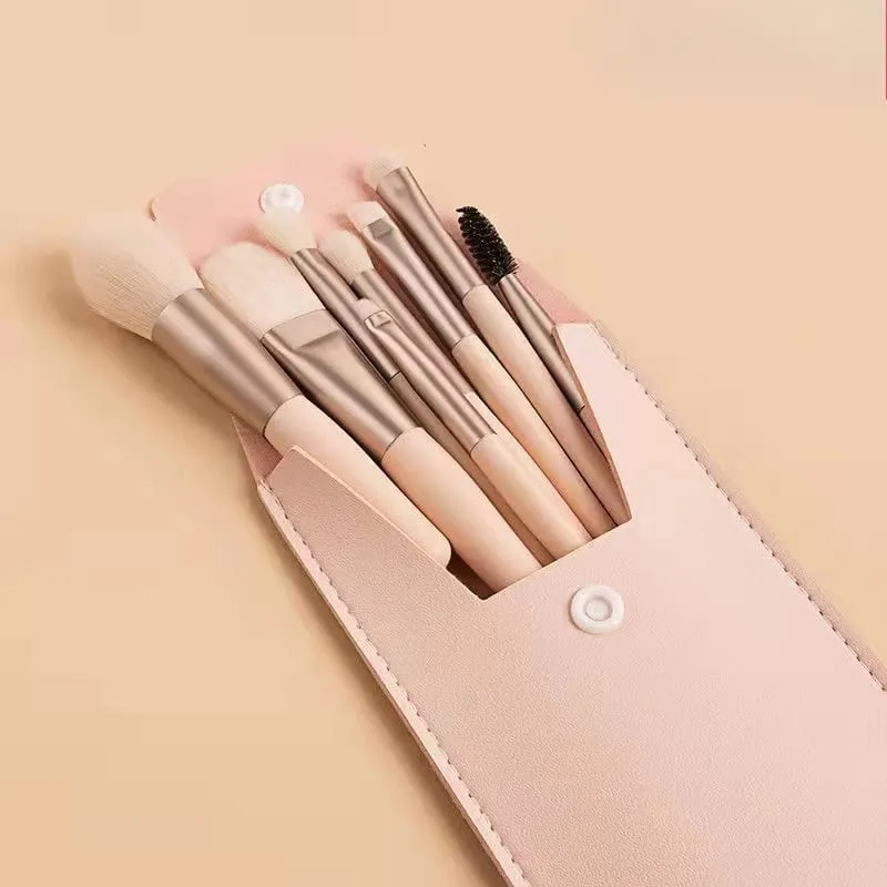 Podkladová tvářenka Powder Oční stíny štětce na make-up Blending 8ks Měkké nadýchané štětce na make-up Kosmetické nástroje štětce na make-up Kosmetika — image 9