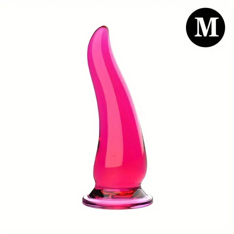 Black&Transparent Anal Plug Horn Dildo for Woman Prostate Dilator Massager Butt Suction Cup Sex Toys for Men Adults Beads — image 13