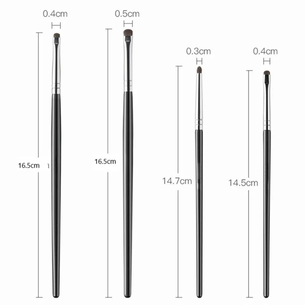 Soft Fine Eyeshadow Brushes Smudge Eyeliner Makeup Brush Eyelid Highlighter Lying Silkworm Makeup Brushes Tools Eye Makeup — image 6