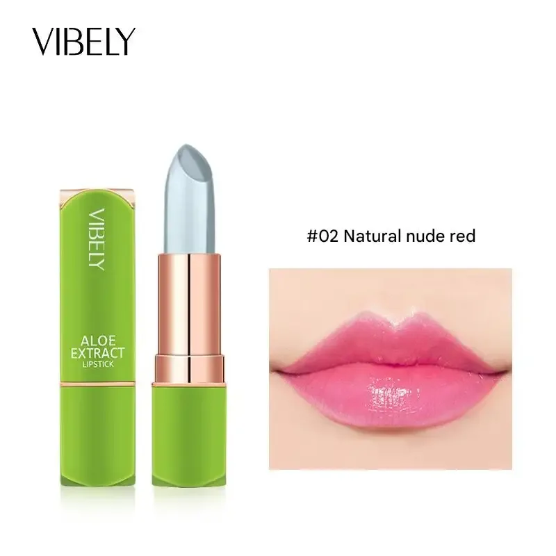 7 Color Mood Changing Lip Balm Natural Aloe Vera Long Lasting Moisturizing Lipstick for Women Color-Shifting Makeup — image 11