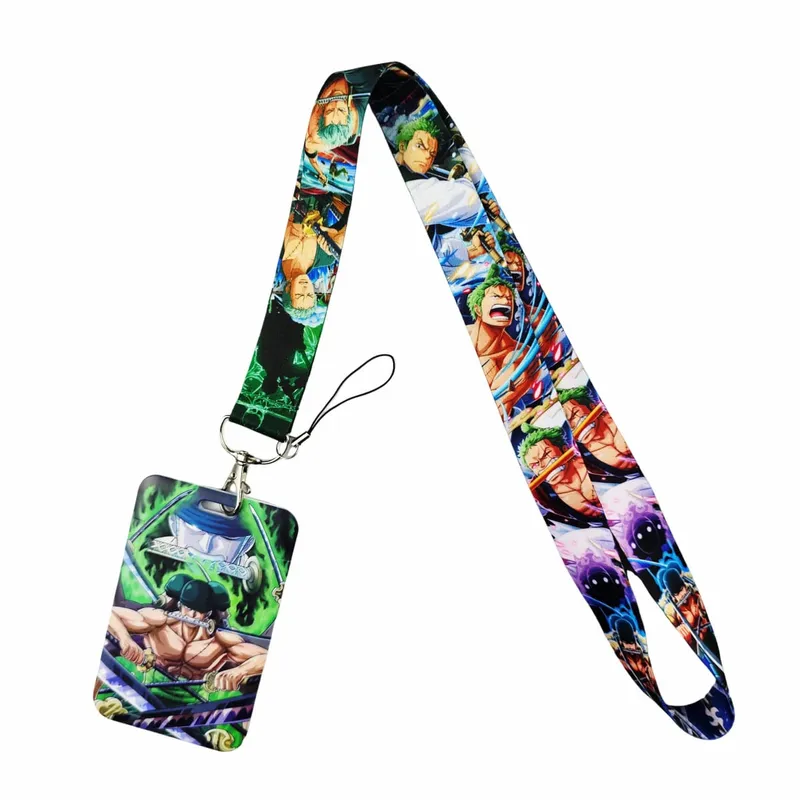Anime Cartoon Credential Holder Keychains Neck Lanyard For Pass Card Anime Credit Card Holder Keychain Straps Wholesale — image 6