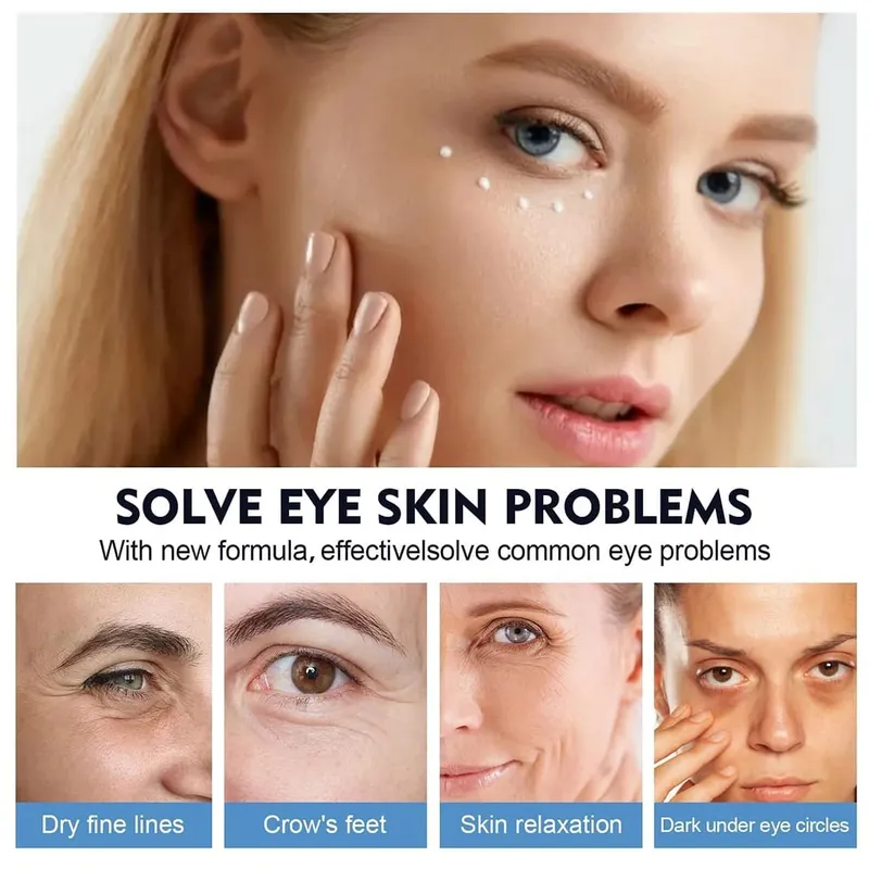 Instant Firm Eye Cream Travel Size 30ml Under Eye Tightening Cream For Firm & Smooth The Look Of Fine Lines Dark Circles Bags — image 6