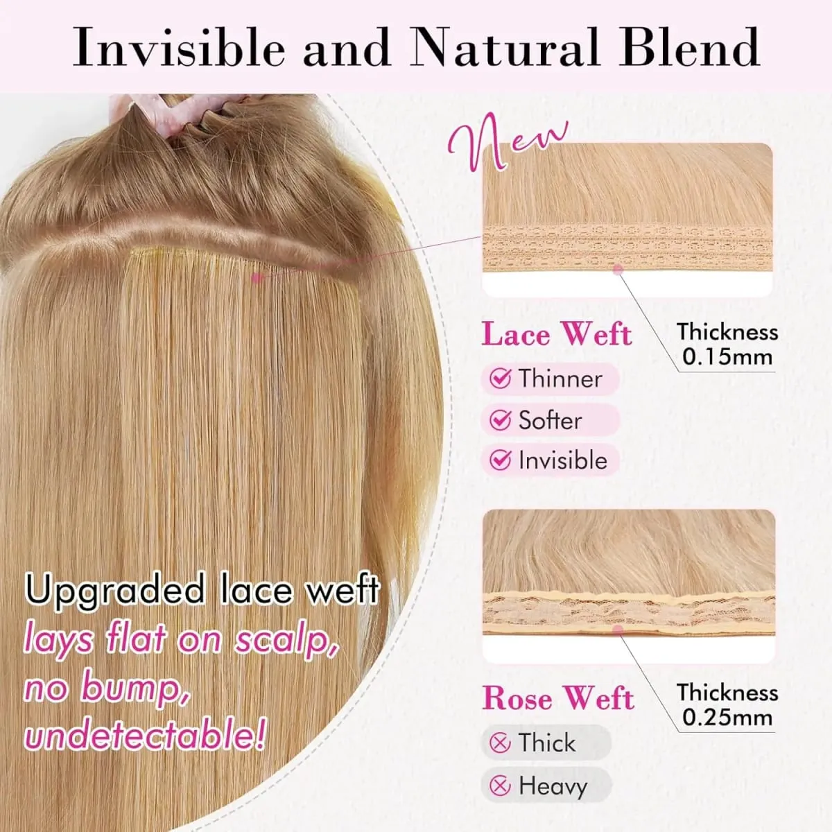 Synthetic Hair Extensions 6PCS Curly Clip In Hair Extensions 12" Short Curly Wavy Invisible Natural Soft Hairpieces for Women — image 3