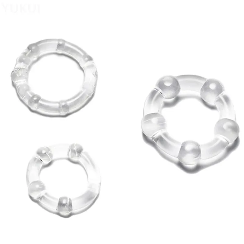 3 Pcs/Set Cock Ring Delay Ejaculation Penis Ring Sex Toys For Men Dick Enlargement Silicone Adult Supplies 18+ Stronger Erection — image 8