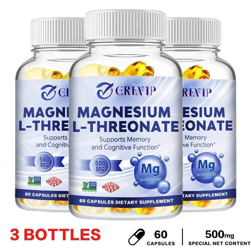 Magnesium L-Threonate - Improve Memory Cognition Stress Relief and Sleep Quality — image 11