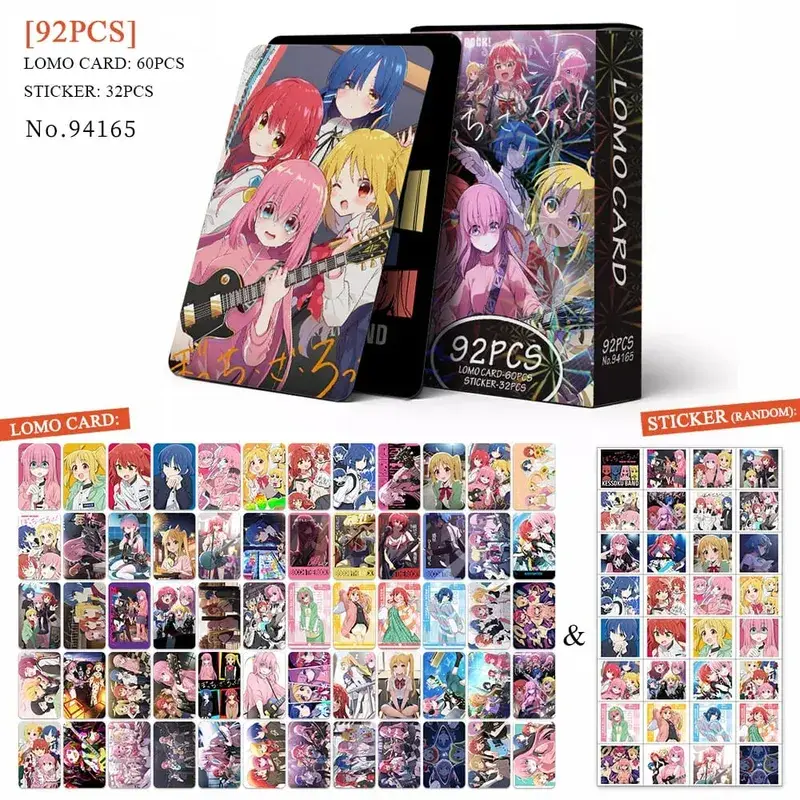 Anime atak tytanów‌ karta Lomo pocztówka zabawka Haikyuu aptekarz pamiętniki Honkai Star Rail karty kolekcjonerskie z naklejkami prezent