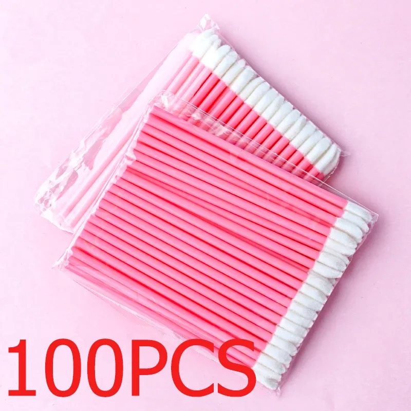 5/50/100Pcs Lip Brush Lipstick Wands Applicator Lip Brushes For Women Mascara Makeup Brush Cosmetic Portable Beauty Make Up Tool — image 8