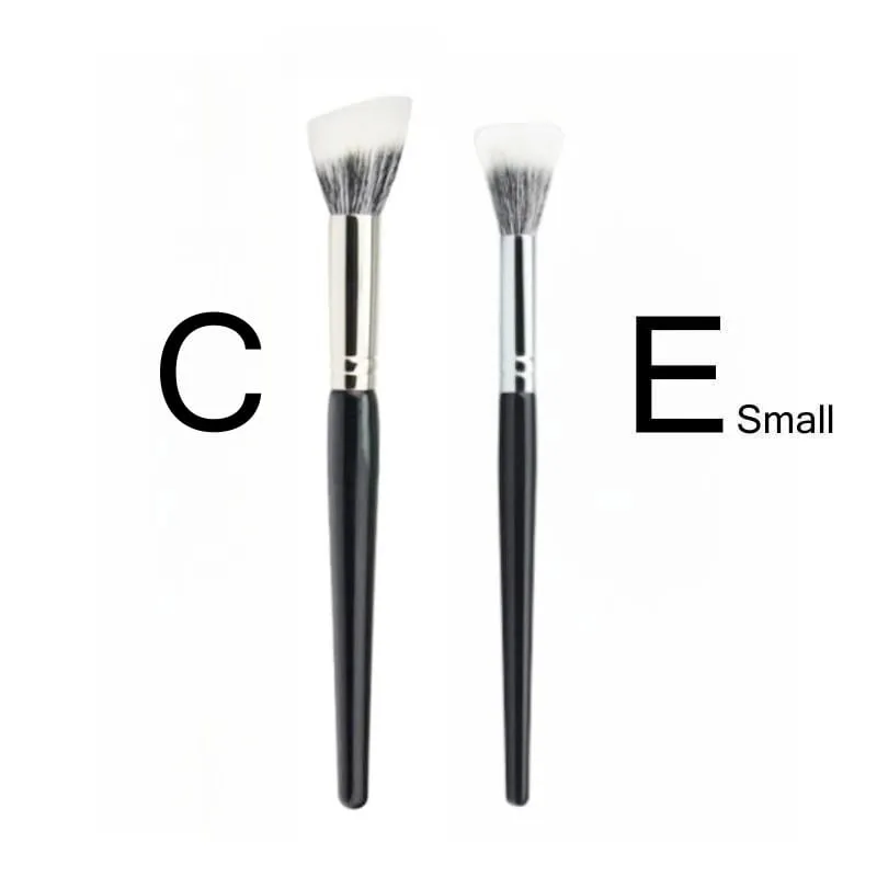Stippling Highlight Makeup Brushes Blush Goat Hair Multifunctional Beauty Foundation Make Up Brush Tools — image 26
