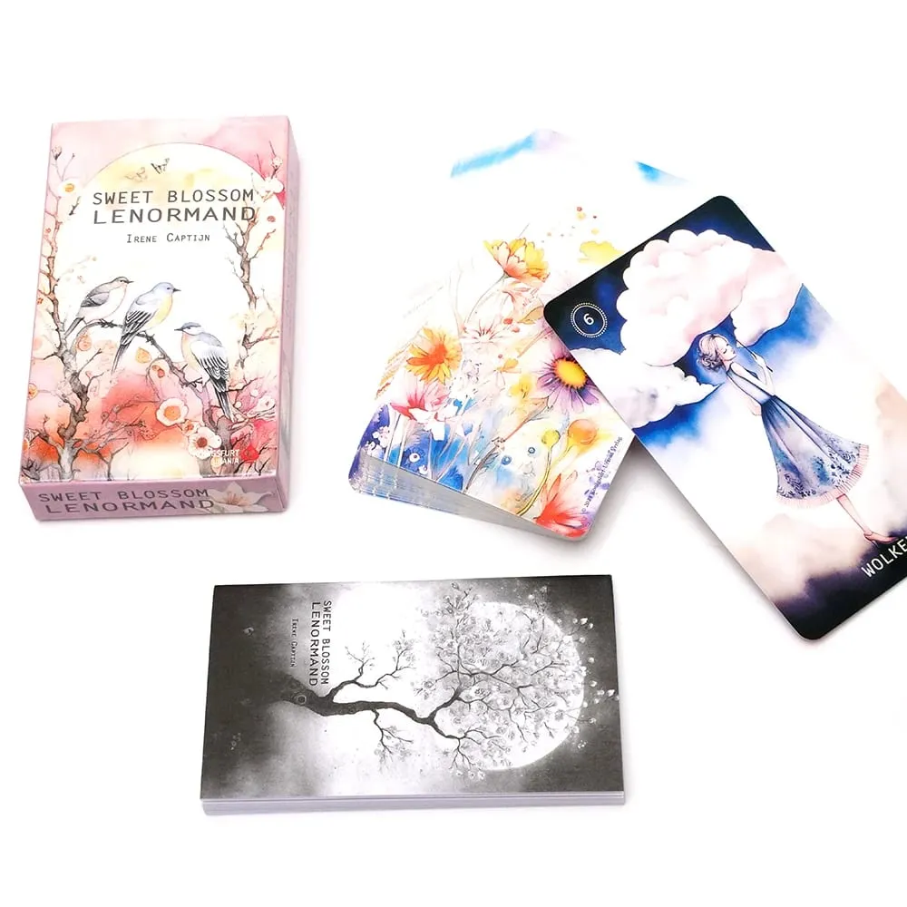 Sweet Blossom Lenormand Lenormandkarten auf Deutsch 36 Karten plus 2 zusätzliche Karten Im Booklet werden ausführlich die Geschi — image 4