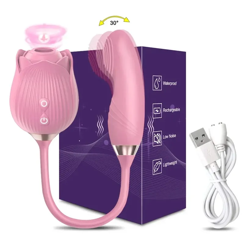 Clitoris Sucker Vibrator for Women Nipples Clit Stimulator Finger Wiggle G-Spot Vibrator Female Masturbator Sex Toy for Women — image 14