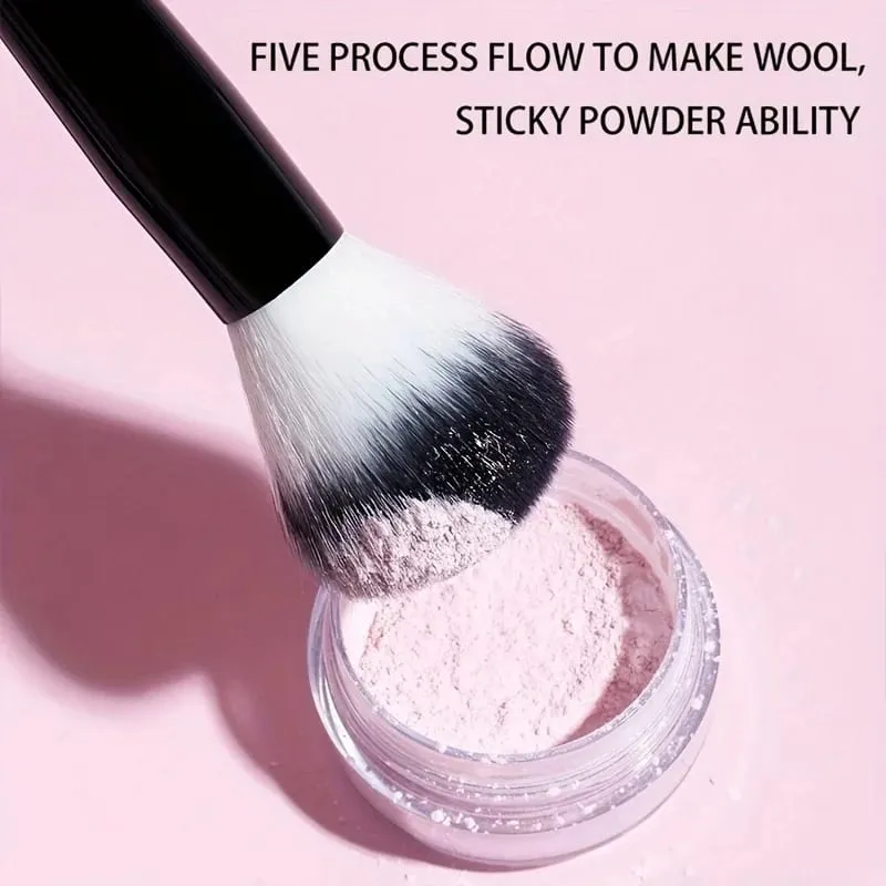 Makeup Brushes Set 13Pcs Premium Synthetic Brush Foundation Powder Blending Concealer Eyeshadow Blush Cosmetics Brushes Travel