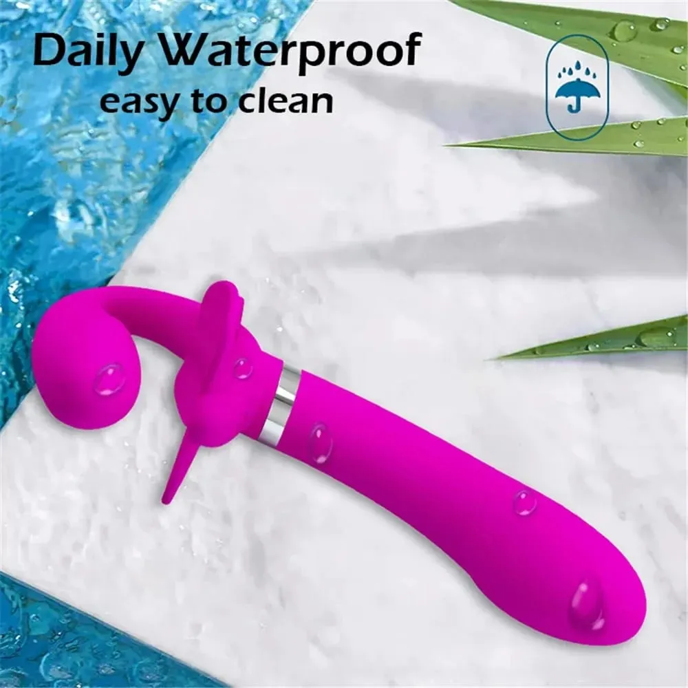 Strapless Strap-on Dildo Vibrators for Women Double-heads Vibrating Penis Lesbian Erotic Toys for Adult Sex Toys for Couples — image 3