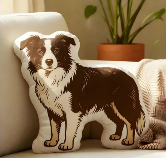 3D printed simulation dog pillow funny pet shaped pillow living room bedroom soft decoration personalized holiday gift — image 21