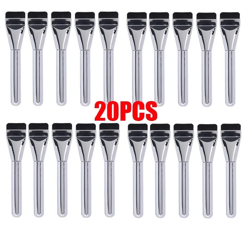 Ultra Thin Foundation Makeup Brushes 20PCS Soft Lightweight and Flat Face Contouring Shadow Brush Blending Mask Cosmetic Tools — image 9
