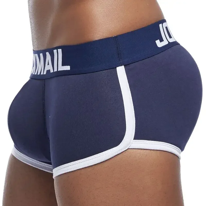 Brand sexy men underwear bulge enhancing men Boxer include Penis pad and hips buttocks double Removable push up cup 3256807779717113