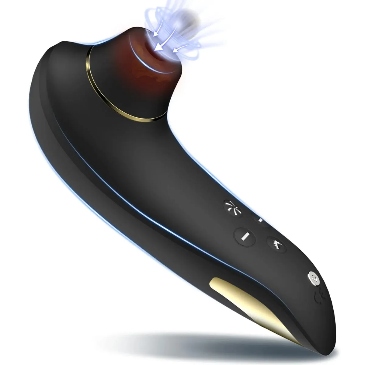 Heating Sucking Vibrator Female 5 Speeds 8 Suck Modes Clitoris Nipple Stimulator Anal Suction Massager Adult Sex Toys for Women — image 1