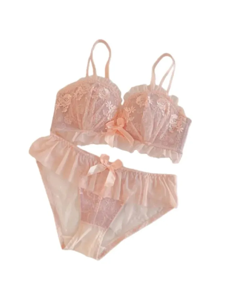 작은 가슴을위한 브래지어 무선을 밀어 올리십시오. 처짐 방지 레이스 Bralette 여성용 패딩 란제리를 강화하고 컴포트 브래지어를 들어 올리십시오. — image 2