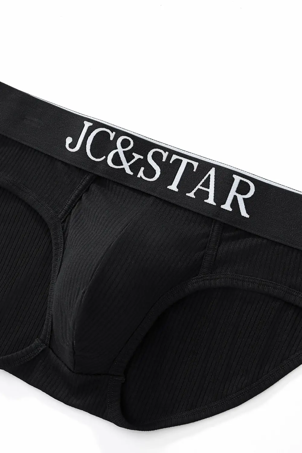 Sous-vêtements athlétiques à coupe haute pour hommes, slips en coton côtelé, confort de sport, Bikini Slip Tanga pour hommes — image 36