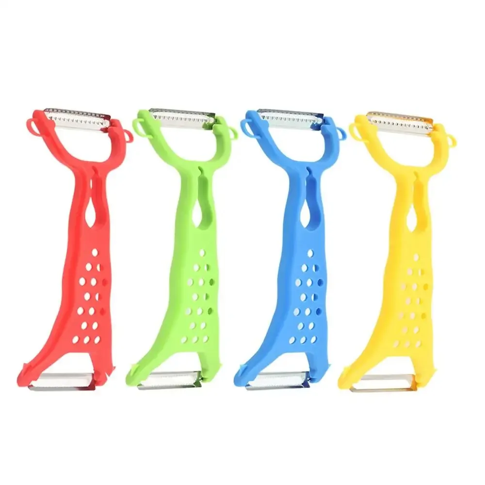 1PC Stainless Steel Vegetable Peeler Potato Peeler Multi-function Double-head Carrot Grater Fruit Tools Kitchen Accessories