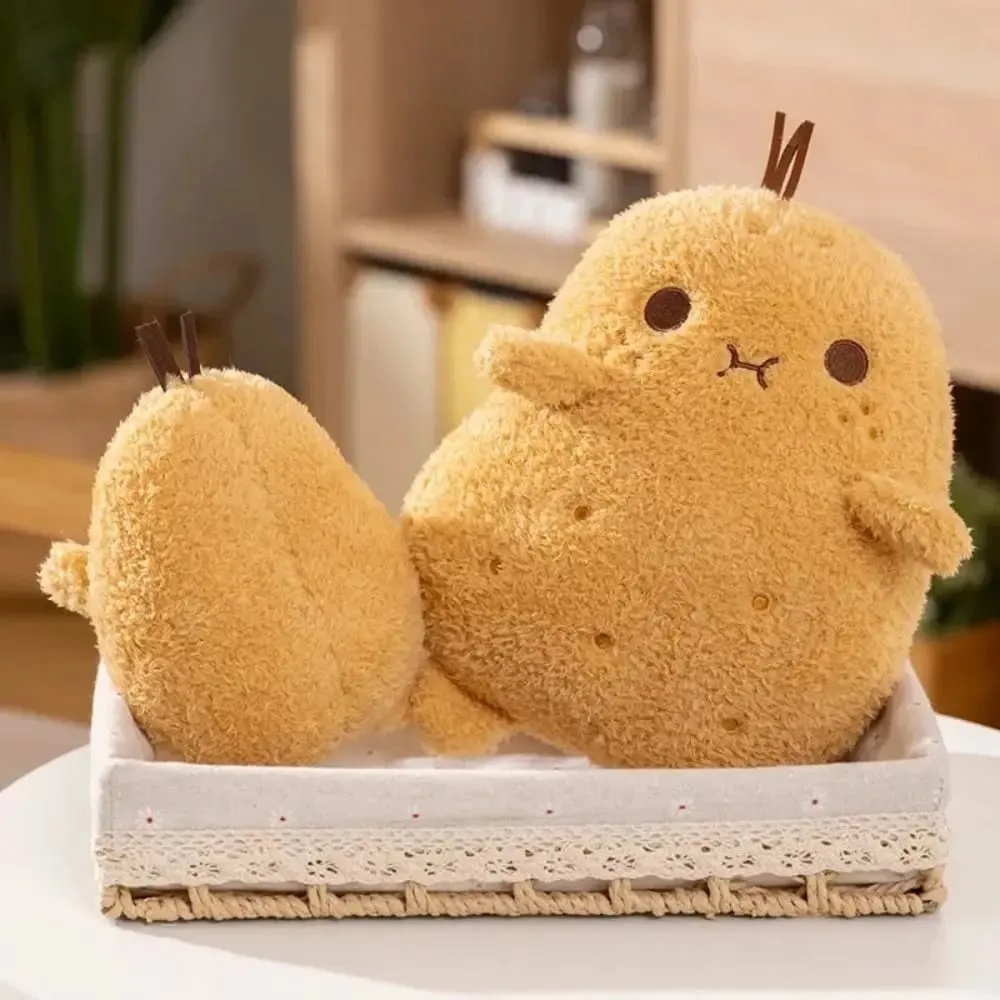 PP Pamuk Küçük Patates Peluş Bebek Kabarık Yumuşak Komik Gıda Peluş Bebek Karikatür Peluş Doldurulmuş Bitki Spud Atmak Yastık — image 8