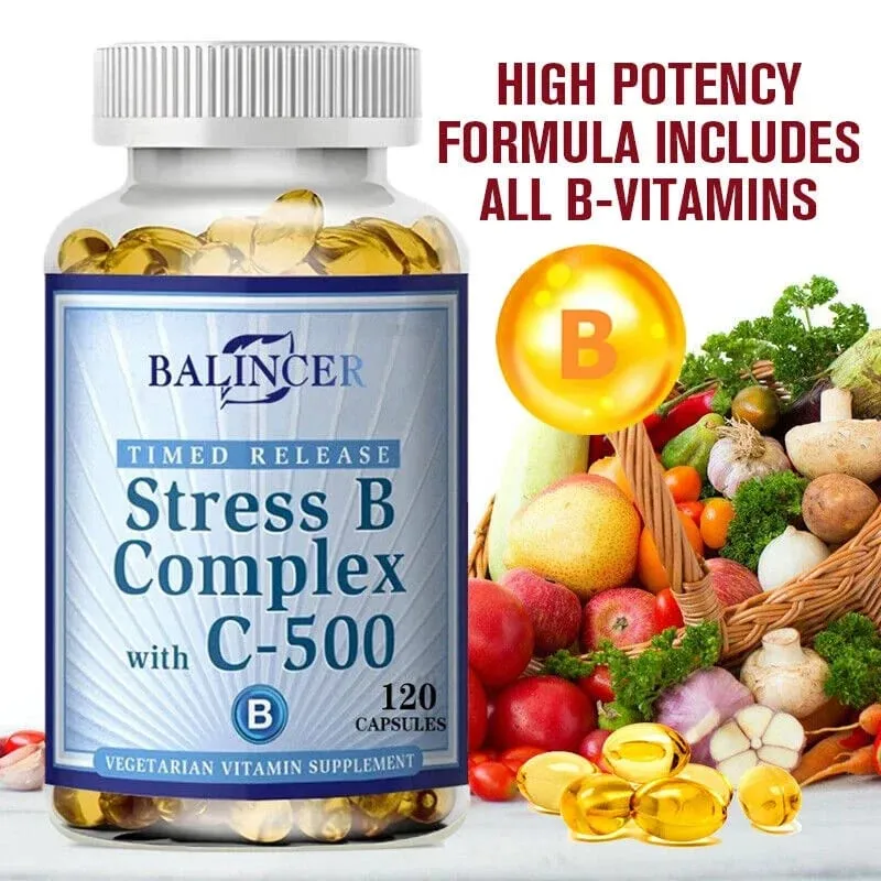 Vitamin B Complex Capsules - Helps Improve Immunity Neutralizes The Energy in Cells Improves Immunity and The Nervous System — image 2
