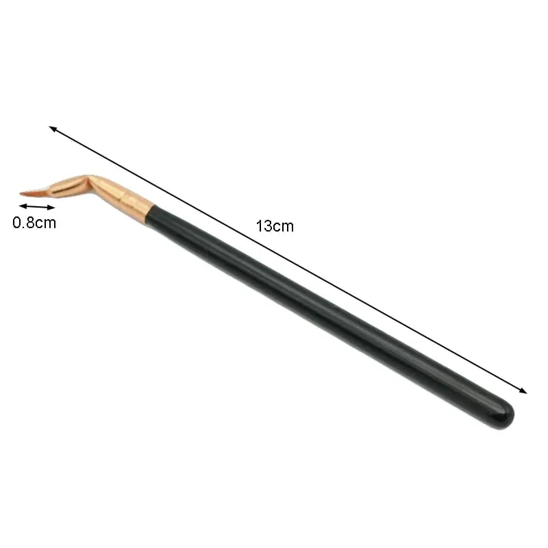 1Pc Bent Liner Makeup Brushes Precision Angled Eyeliner Brush Eyeshadow Eye Brow Tool Detail Eye Liner Precision Cosmetic Tools — image 8