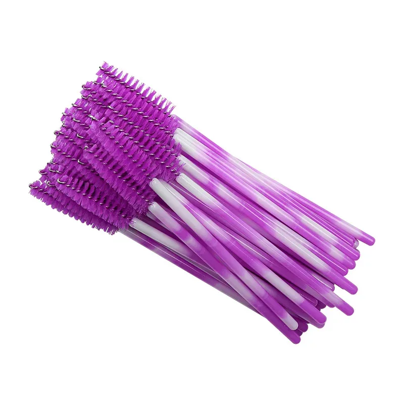 Disposable Eyelash Brushes Eyebrow Brush Mascara Wands Applicator Cosmetic Eyelashes Extension Tools Eyelash Spoolies for Makeup — image 17