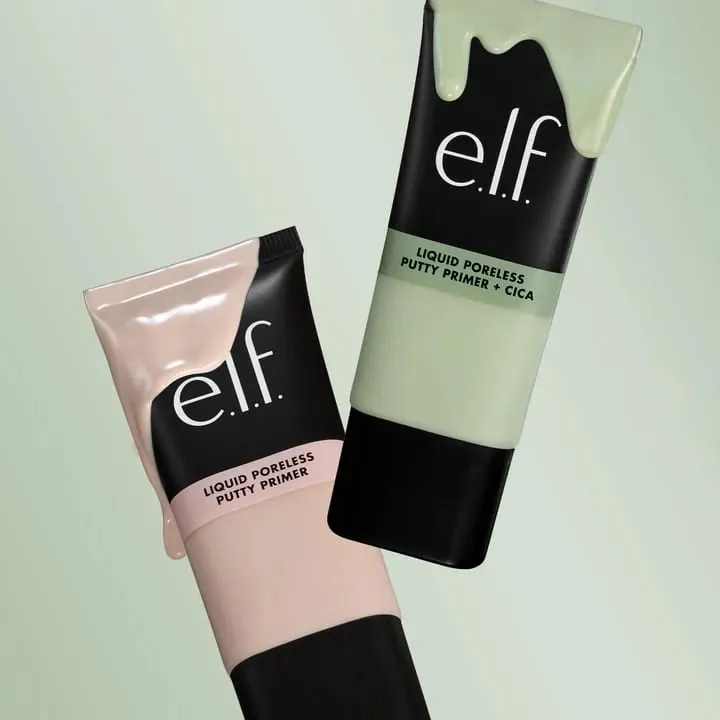 E.l.f Power Grip Matte Primer Dewy Setting Spray Liquid Poreless Putty Primer Hydrating Gel Serum 30ml&10ml Pre-makeup Products