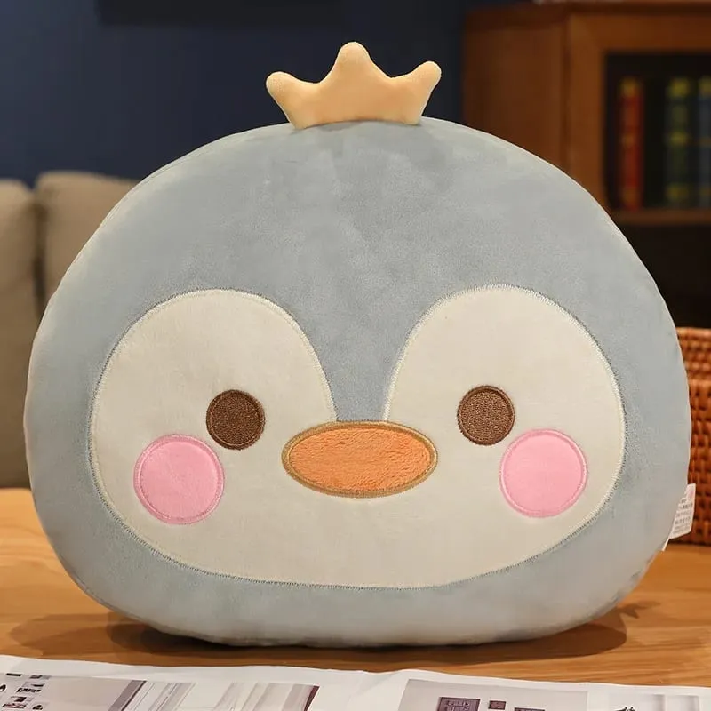 30cm Cartoon Animal Plush Small Pillow Hands Warm Burner Down Cotton Soft Cat Penguin Dinosaur Duck Bear Plushie Peluche Gift — image 10