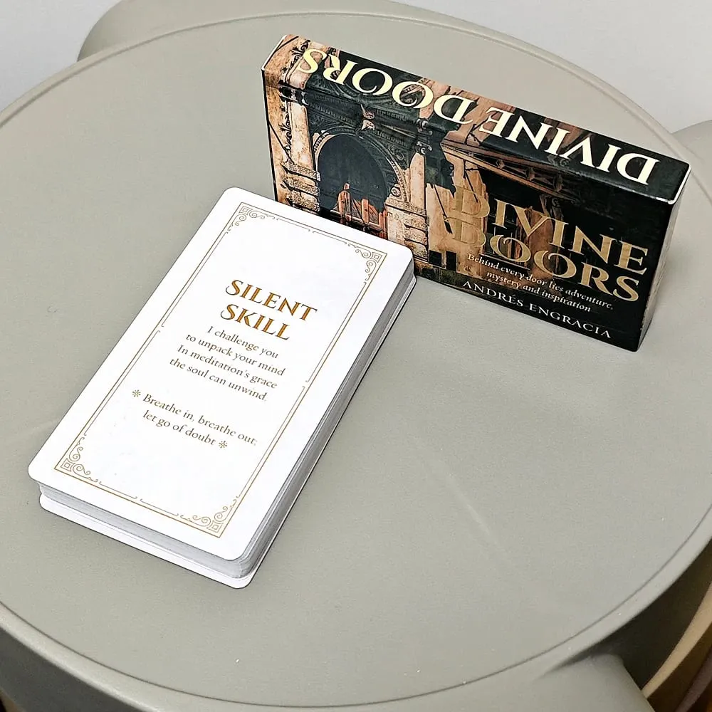 Divine Doors Oracle Deck A 40-card Deck 10.5*6cm Behind Every Door Lies Adventure Mystery and Inspiration — image 4