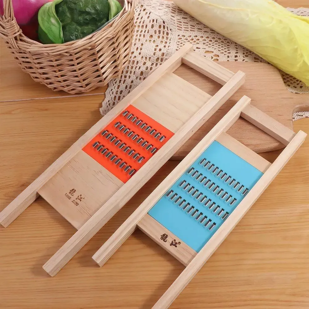 1 PCS Multifunctional Vegetable Cutter Durable Wooden Cheese Slicer High Quality Hand-held Food Grater