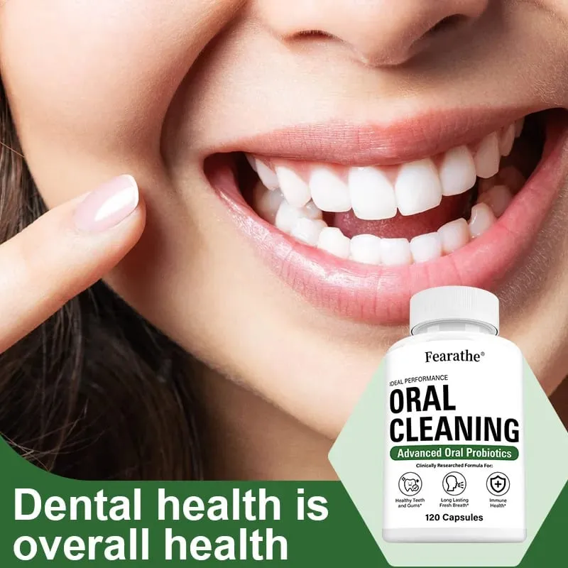 Oral Probiotics - Oral Cleaning Prevent Tooth Decay for Bad Breath Support Teeth and Gum Health Immune Health — image 6