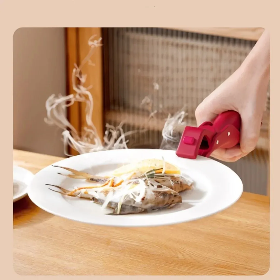Anti-Scalding Dish Plate Gripper Clips Tongs Clamp Holder for Moving Hot Plate or Bowls Out from Pot Microwave Oven 1/2pcs — image 3