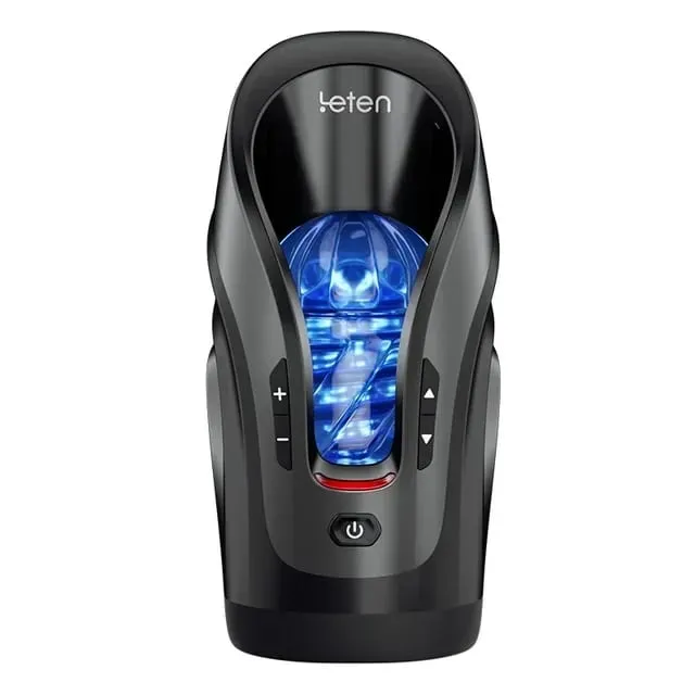 Leten THRUSTING-PRO Automatic 75mm Telescopic Vibrator High Speed Male Masturbator Sucking Machine Masturbation Sex Toys For Men