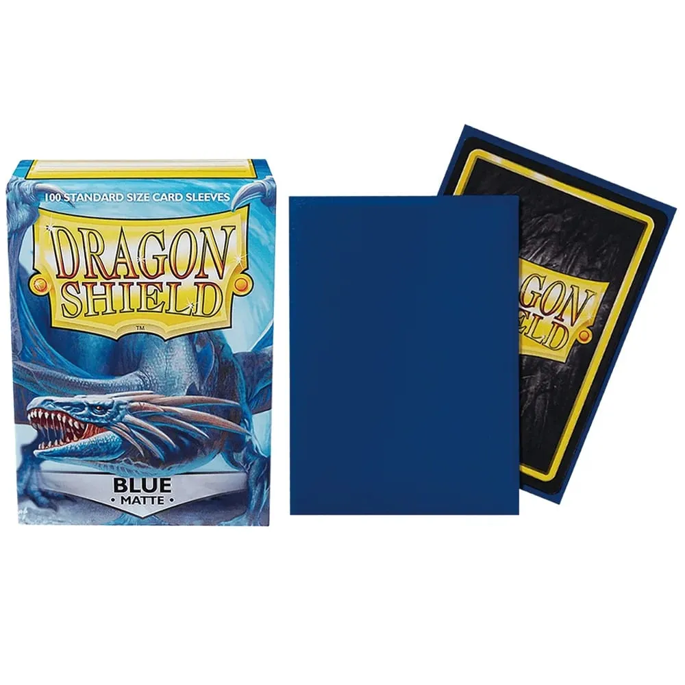 100 PCS/BOX Multicolor Dragon Shield Cards Sleeves Cover Matte Cards Sleeves Protector for TCG/PTCG Star Card Board Games Cards — image 4