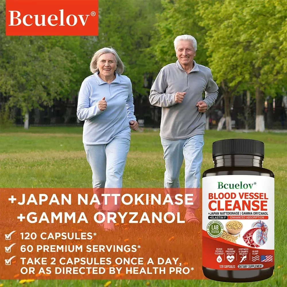 Vascular Cleansing Supplement - Increases Absorption Dissolution Blood Circulation - Flexibility & Elasticity Circulation — image 2