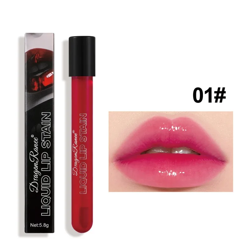 Mirror Lip Gloss Long Lasting Not Fade Lip Tint Water Gloss Glass Lipstick Blood Plasma Lips Makeup Halloween Lip Stain Cosmetic — image 12