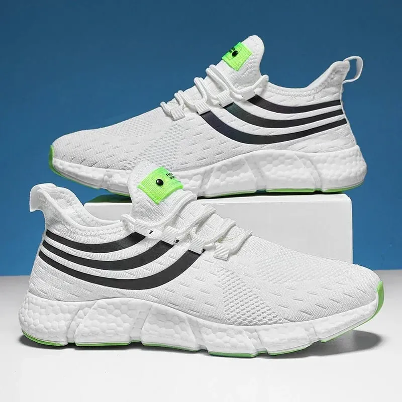 Men’s Sneakers Comfortable Breathable Platform Shoes Summer Man Running Shoes Breathable Comfortable Fashion Walking Sneakers — image 15