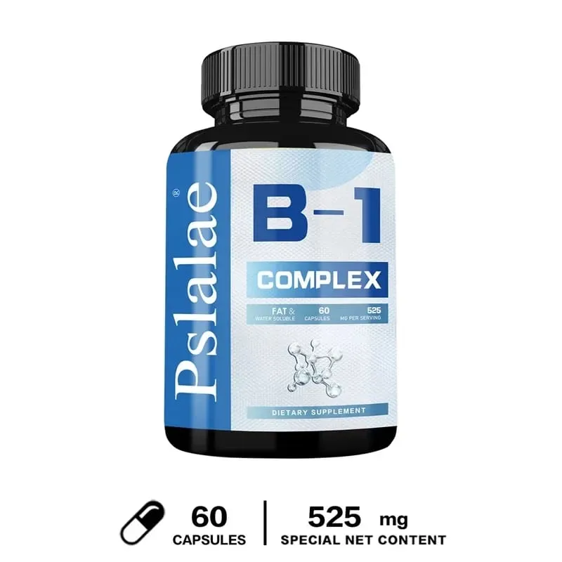 Vitamin B1 Complex - Improves Energy Levels Boosts Metabolism and Supports Nervous System HealthCapsule — image 8