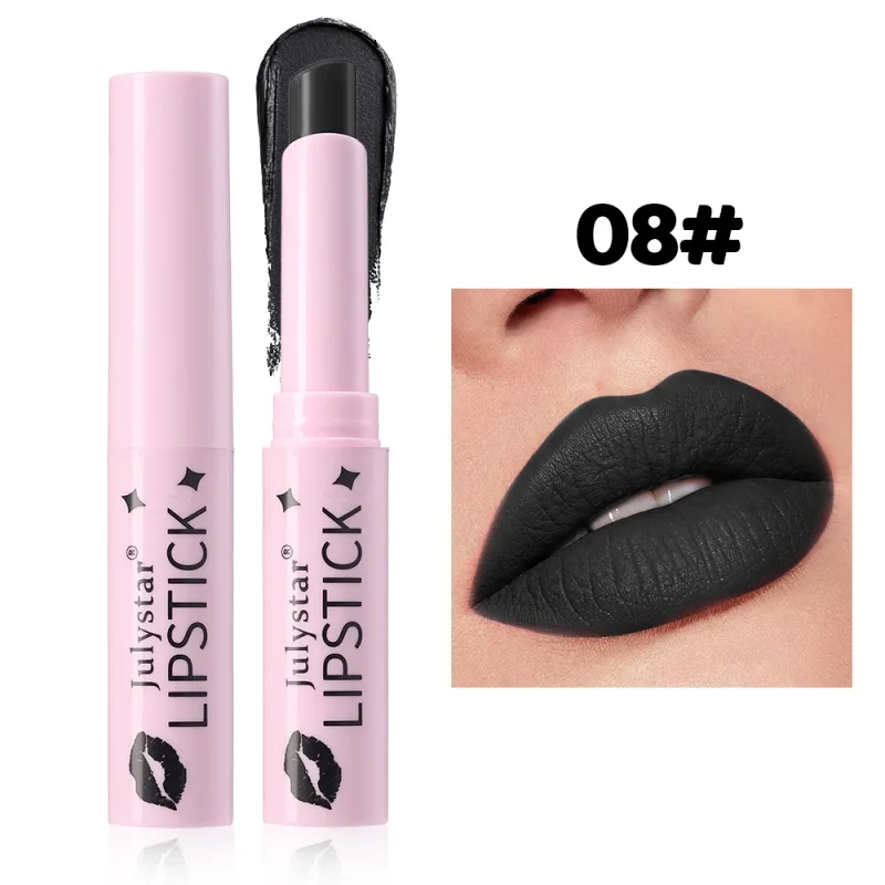 Brown Matte Velvet Lipstick for Makeup 8 Colors Waterproof Matte Contour Tint Lipstick Pen Long Lasting Sexy Pink Red Lip Glaze — image 14