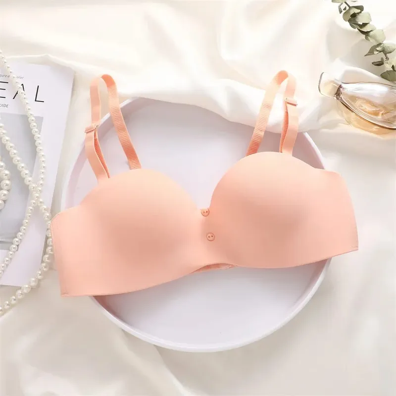 Seamless Sexy Bras Women Invisible Brassiere Adjustable Push Up Bras Female Comfortable Underwear Laides Solid Color Lingerie — image 10